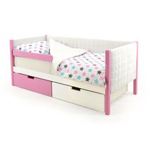 Кровать-тахта мягкая «Svogen лаванда-белый»